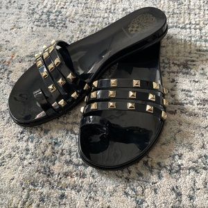 Vince Camuto Studded jelly flats